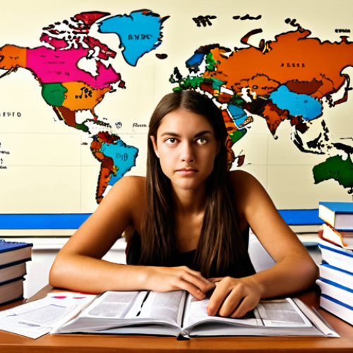Home 11 **Image Prompt:** A person sits at a desk covered in textbooks, flashcards with travel acronyms (GDS, IATA, ARC), and practice exam papers. They are highlighting a passage in a textbook about travel law with a determined expression. A world map is subtly visible in the background. The lighting is warm and inviting, suggesting focused study.