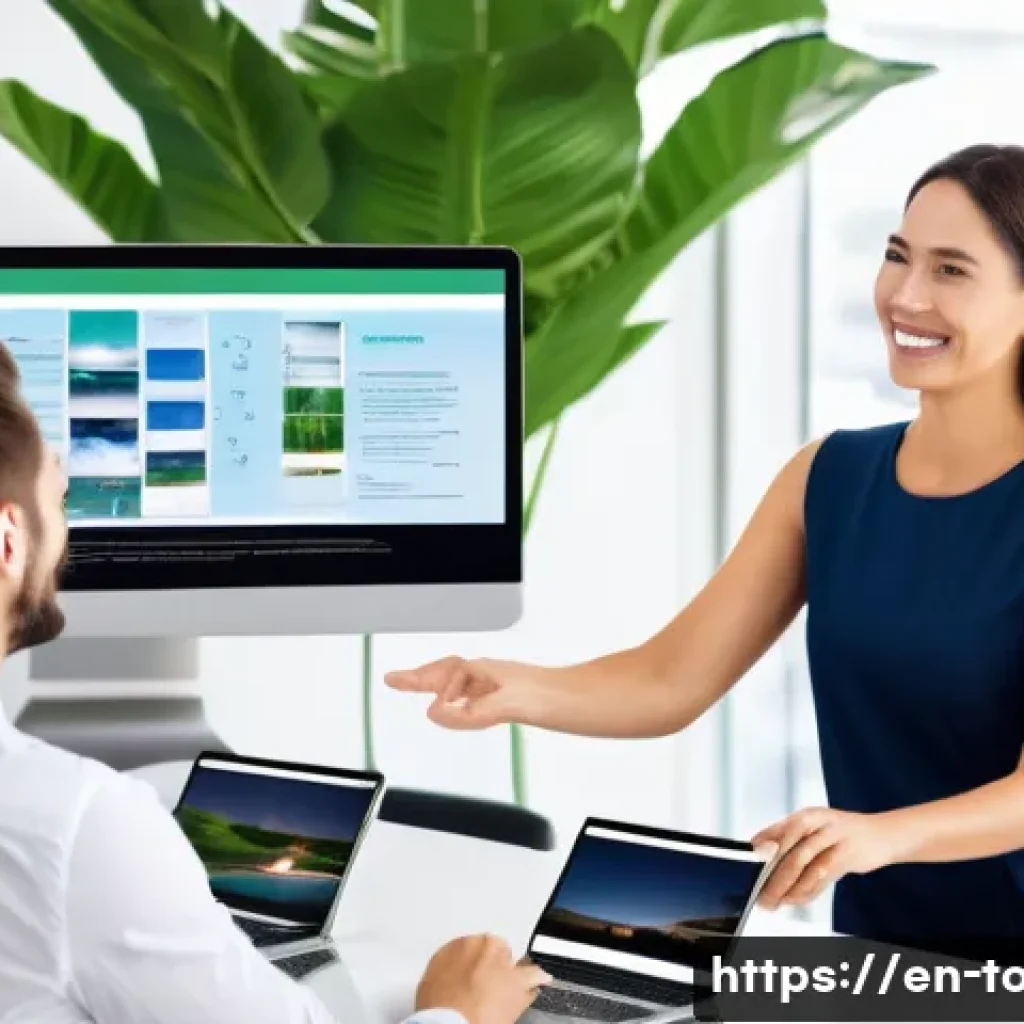 여행사 업무를 효율적으로 처리하는 법 - **Prompt 1: Seamless Digital Transformation in a Modern Travel Agency**
    "A vibrant, modern open-...